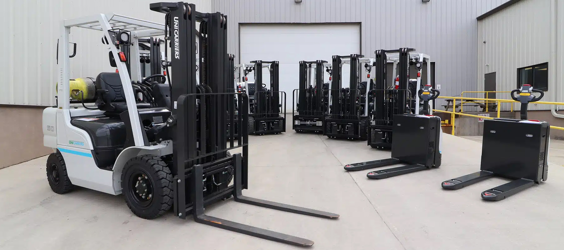 Many Models of UniCarriers Forklifts